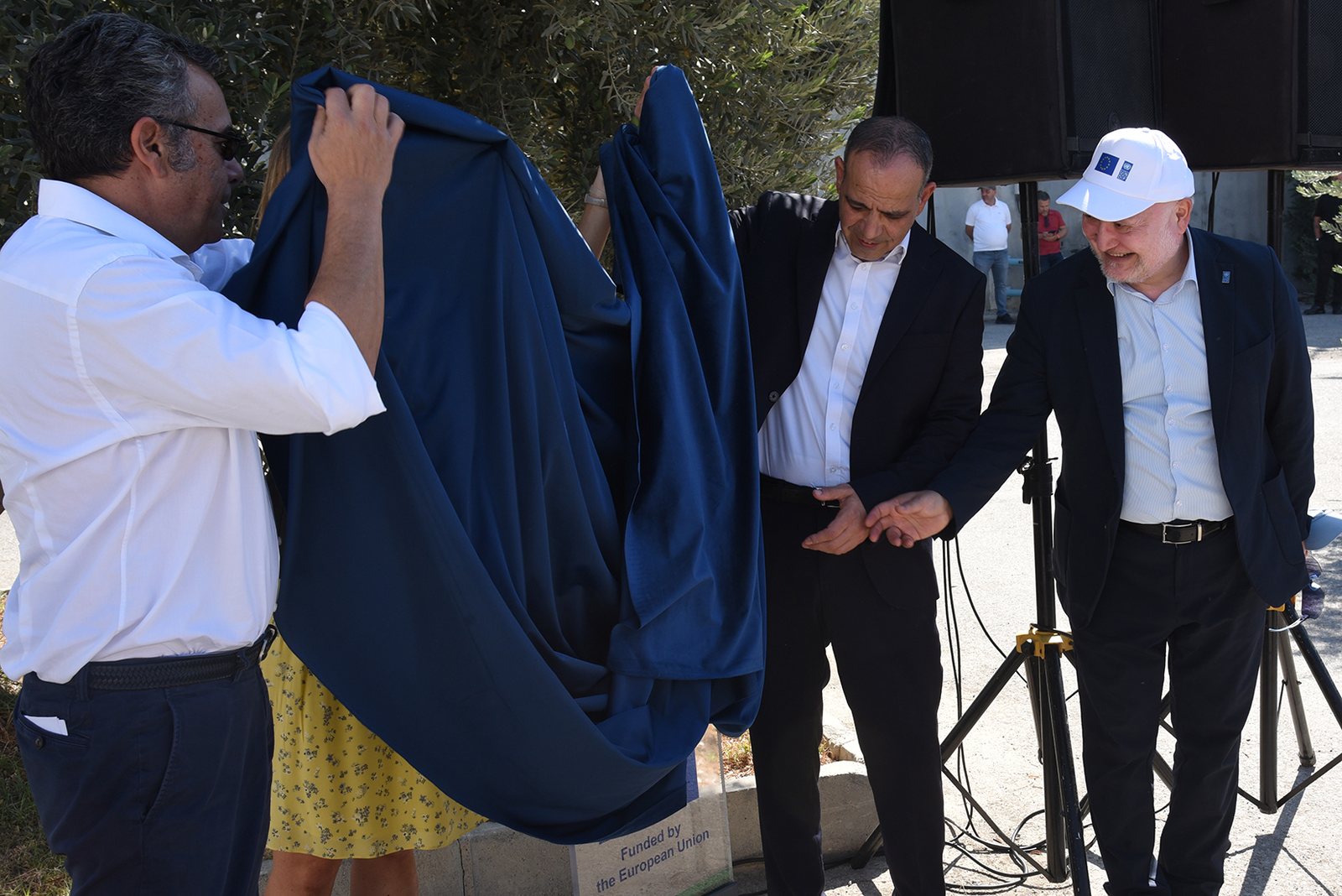Yeni Lefkoşa Atık Su Arıtma Tesisi'ndeki güneş enerjisi santrali hizmete girdi — 8. fotoğraf