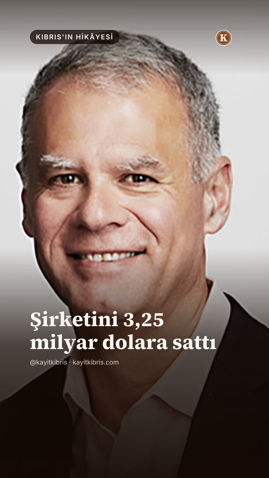 Fahri Diner — Amerika'da kurduğu şirketi 3,25 milyar dolara sattı.